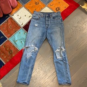 501 Levi’s skinny/straight